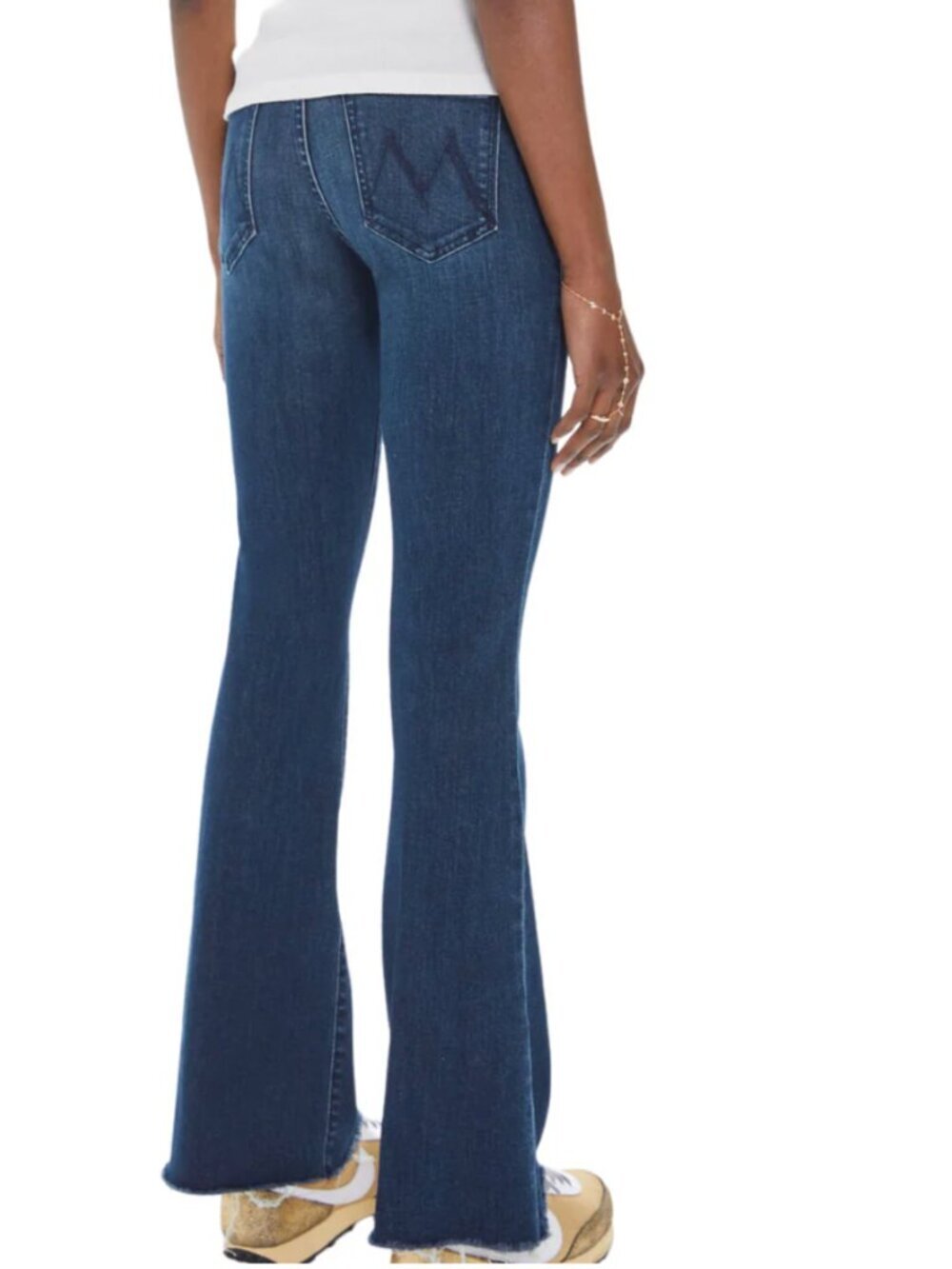 Mother The Weekender Fray in Mint Condition Dark Wash Jeans Women's Size 30 - Picture 8 of 12
